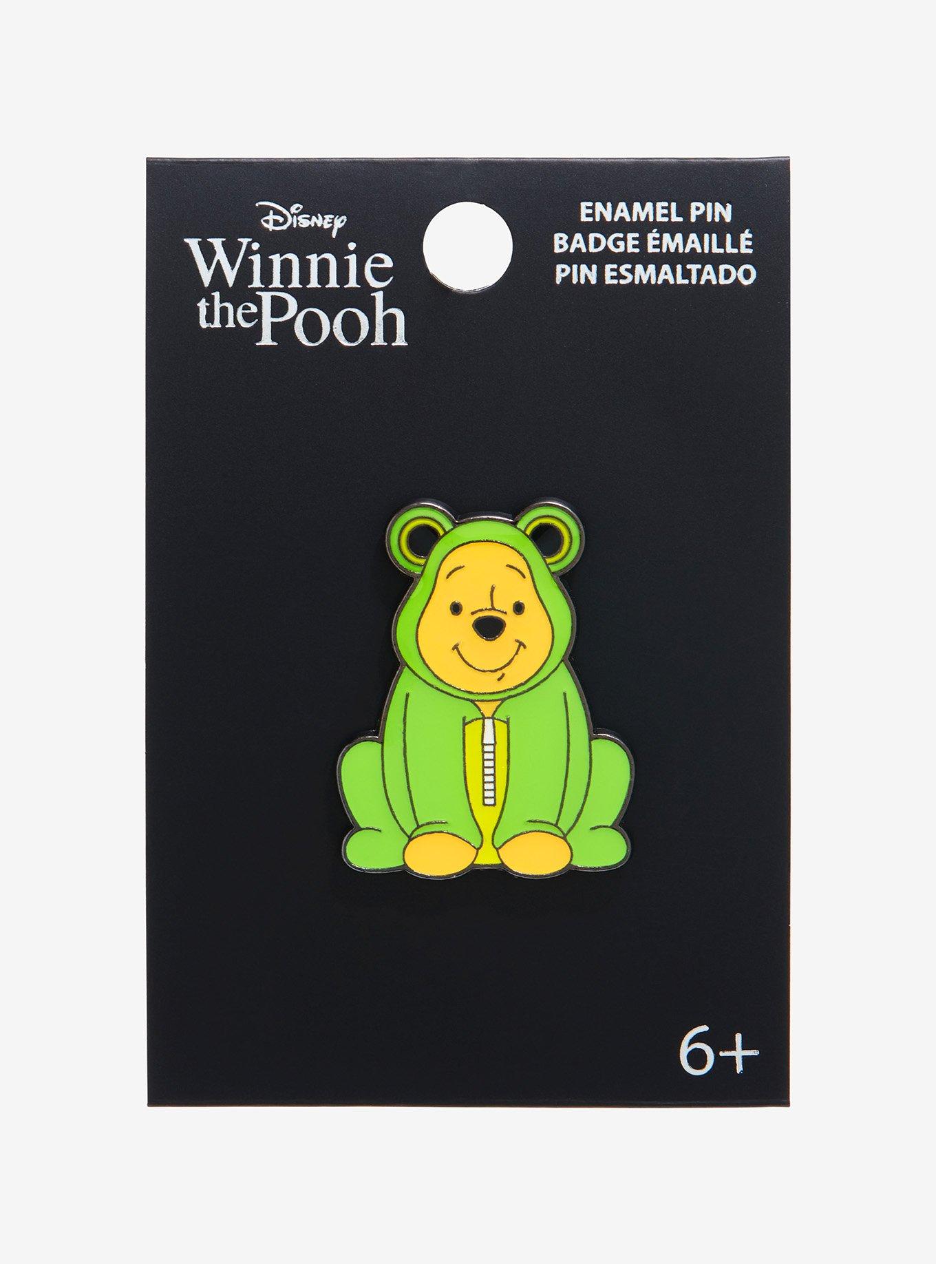 Loungefly Disney Winnie The Pooh Frog Enamel Pin, , hi-res