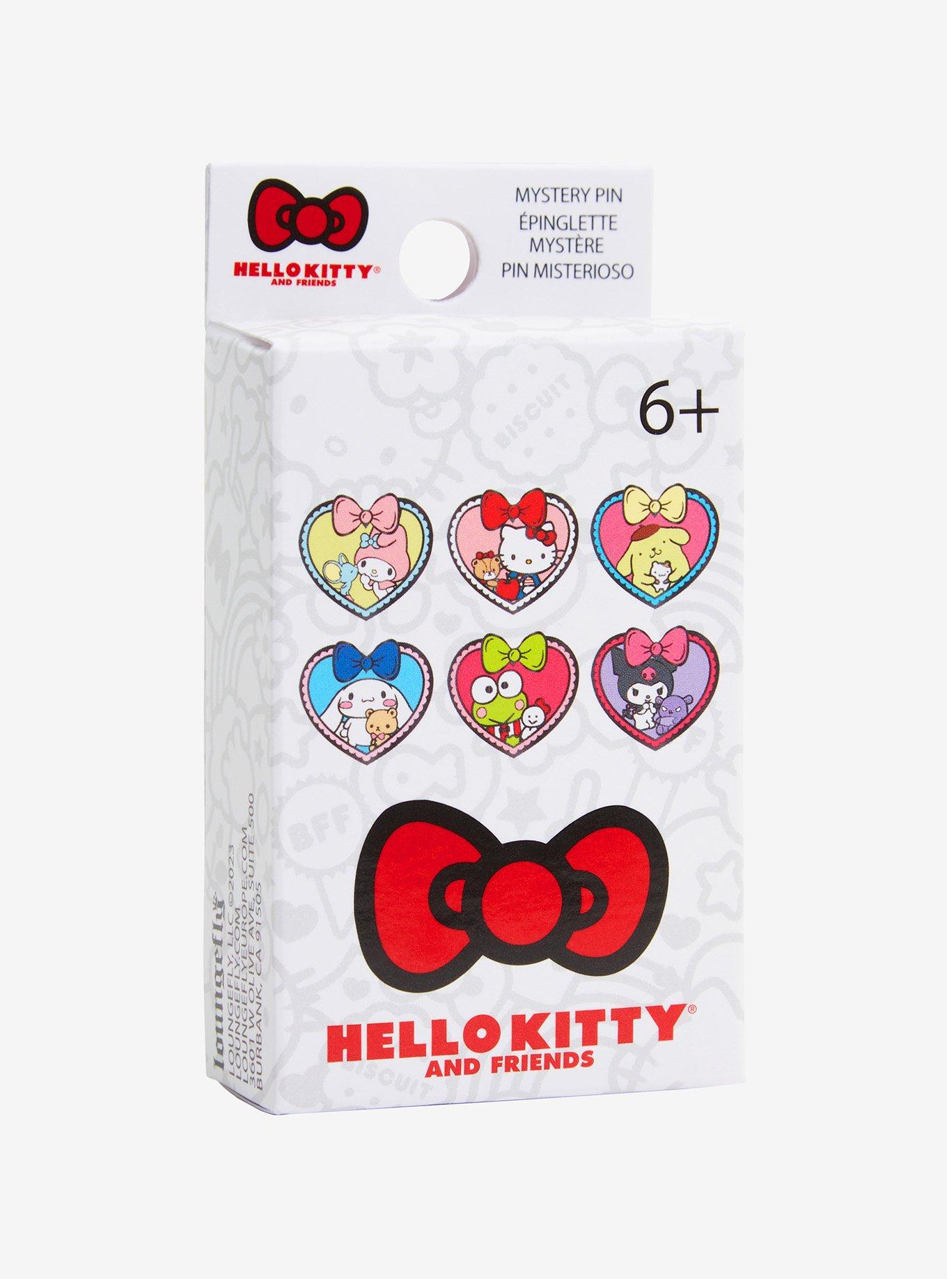 Loungefly Hello Kitty And Friends Duo Heart Blind Box Enamel Pin, , alternate