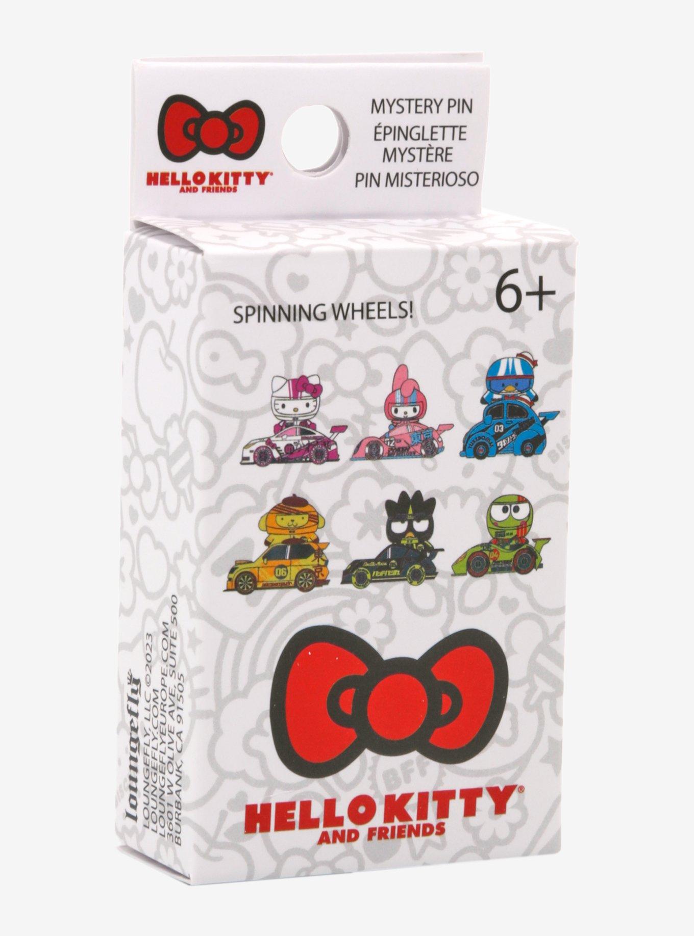 Loungefly Hello Kitty And Friends Race Car Blind Box Enamel Pin, , hi-res