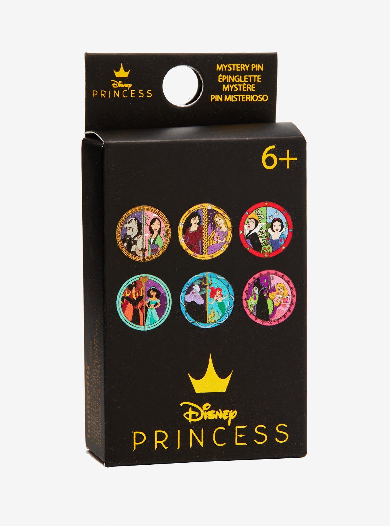 Loungefly Disney Princess & Villain Blind Box Enamel Pin