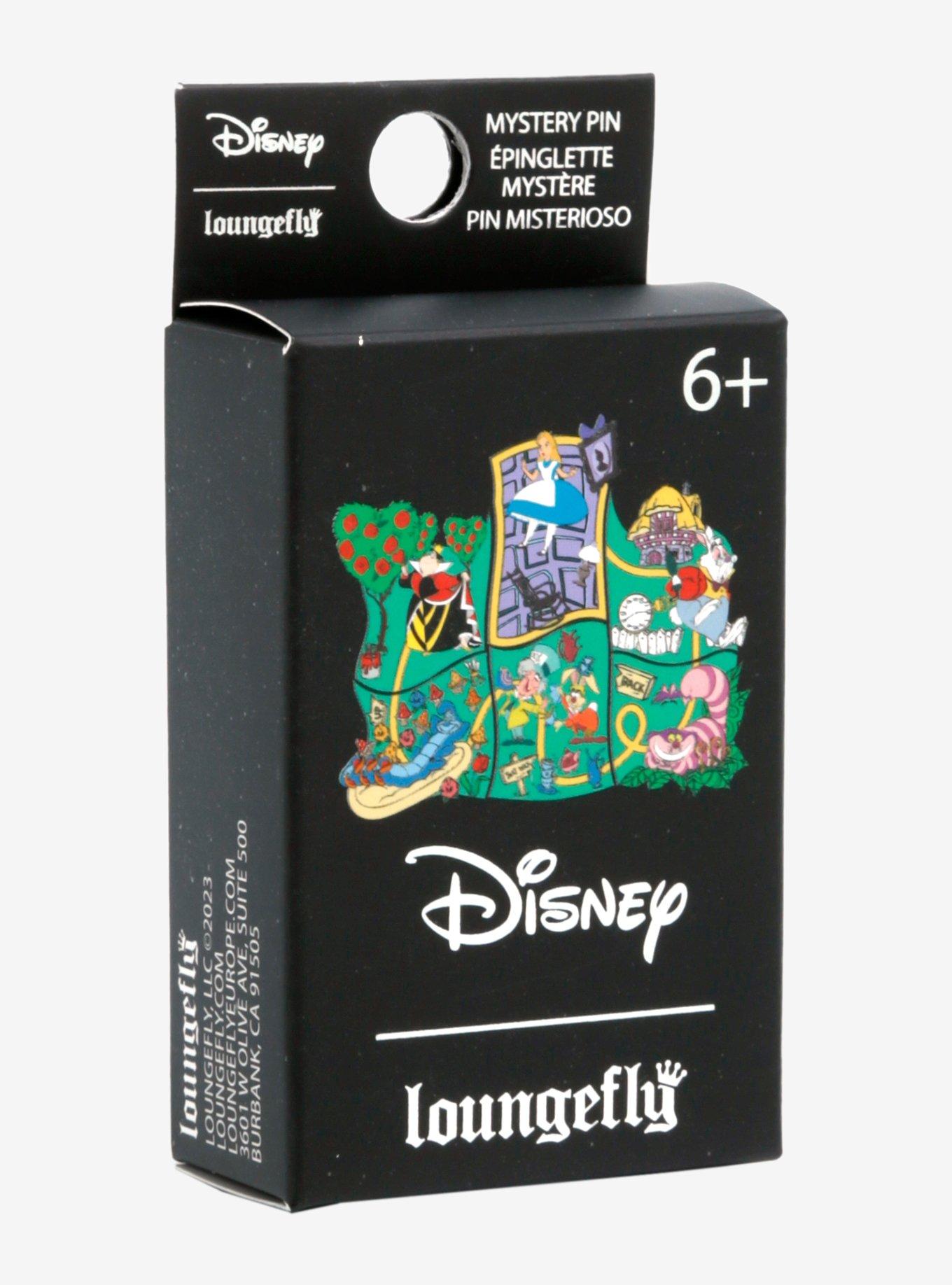 Loungefly Disney Alice In Wonderland Puzzle Blind Box Enamel Pin, , alternate