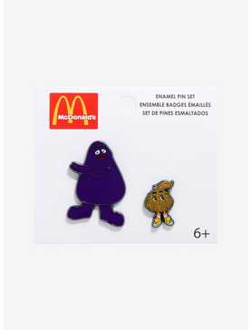 Loungefly McDonald's Grimace & Fry Kid Enamel Pin Set, , hi-res