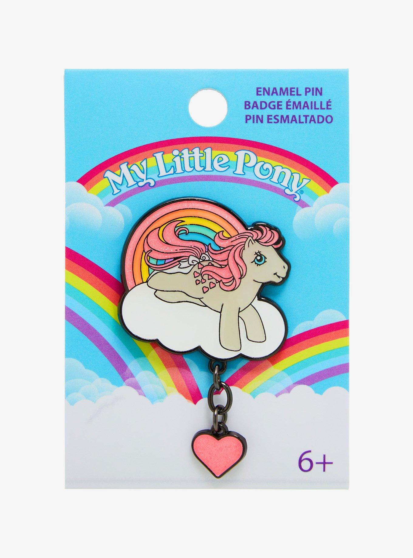 Loungefly My Little Pony Heart Enamel Pin, , alternate