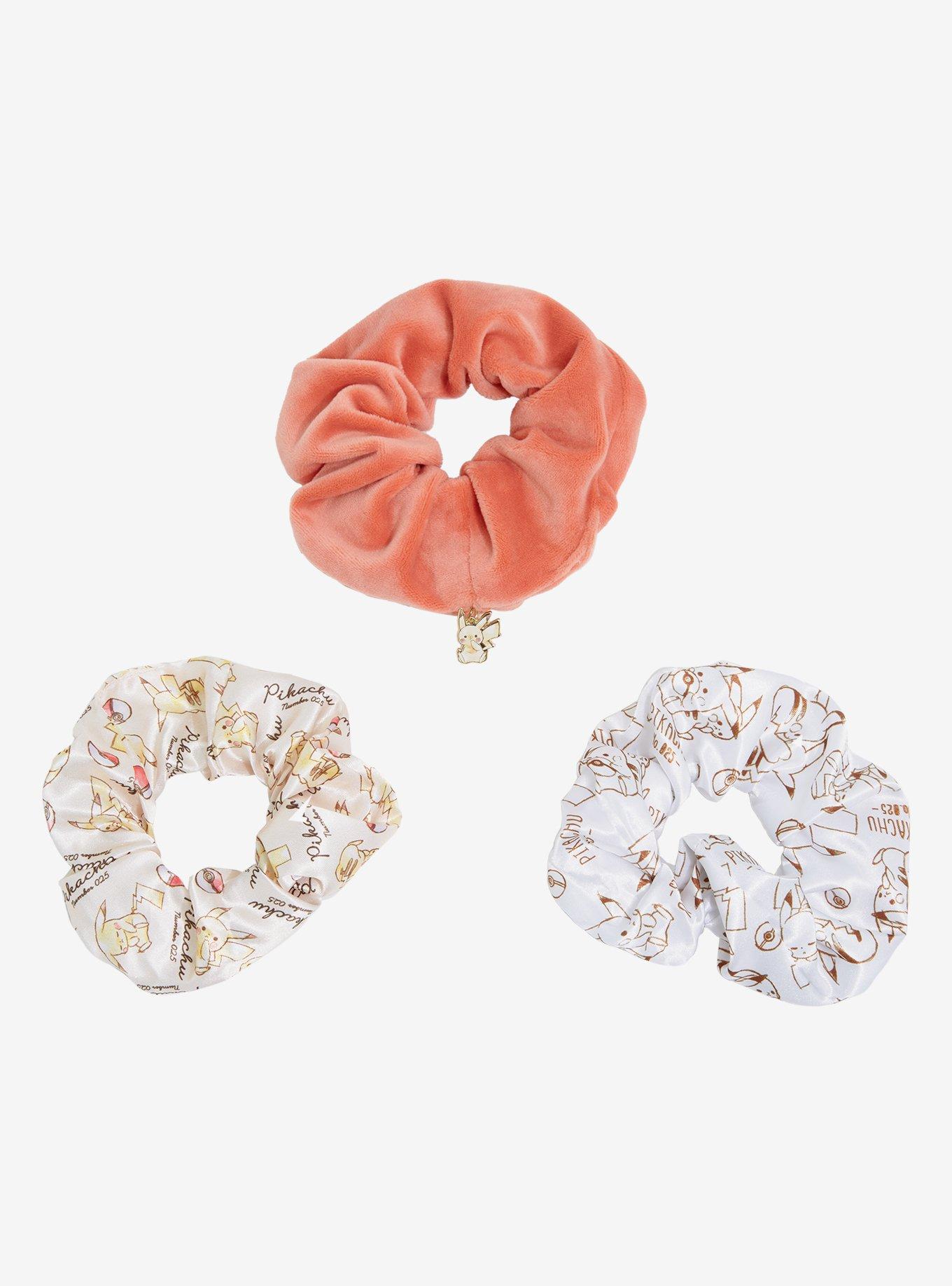 Pok&eacute;mon Pikachu Sketch Portraits Scrunchy Set - BoxLunch Exclusive, , alternate