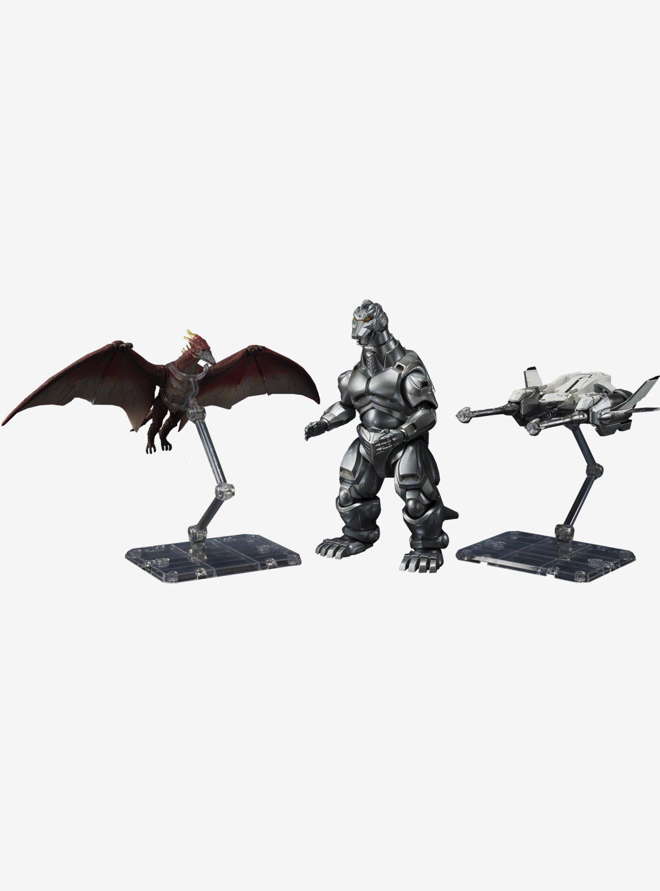 Bandai Spirits Godzilla vs. Mechagodzilla II S.H.MonsterArts Mechagodzilla, Garuda and Fire Rodan Figure Set (Makuhari Decisive Battle Ver.), , alternate