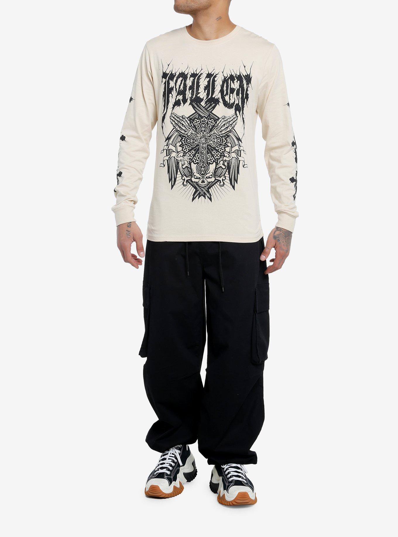 Fallen Cross Long-Sleeve T-Shirt, , hi-res