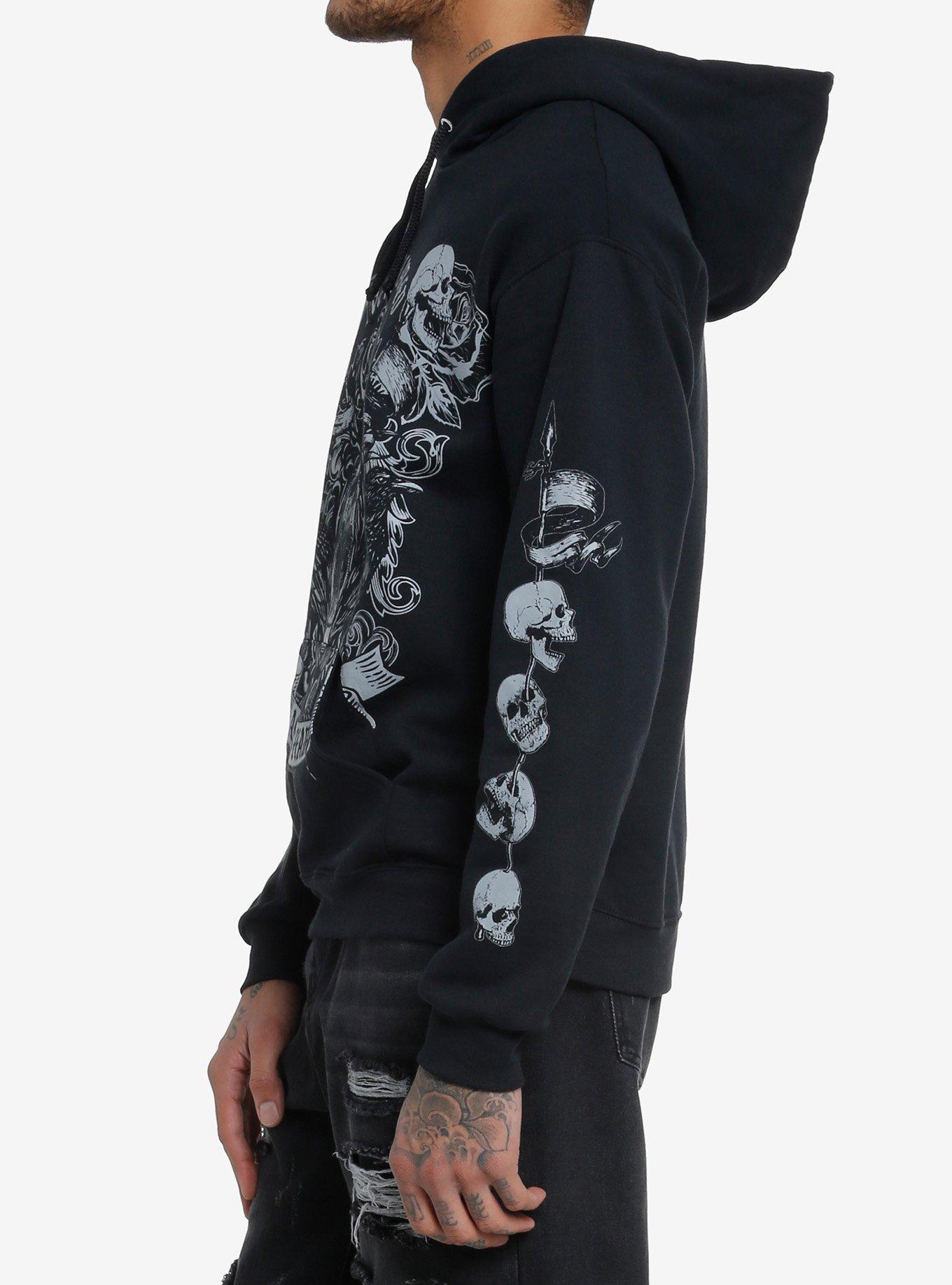 Always Feared Skulls Hoodie, , alternate