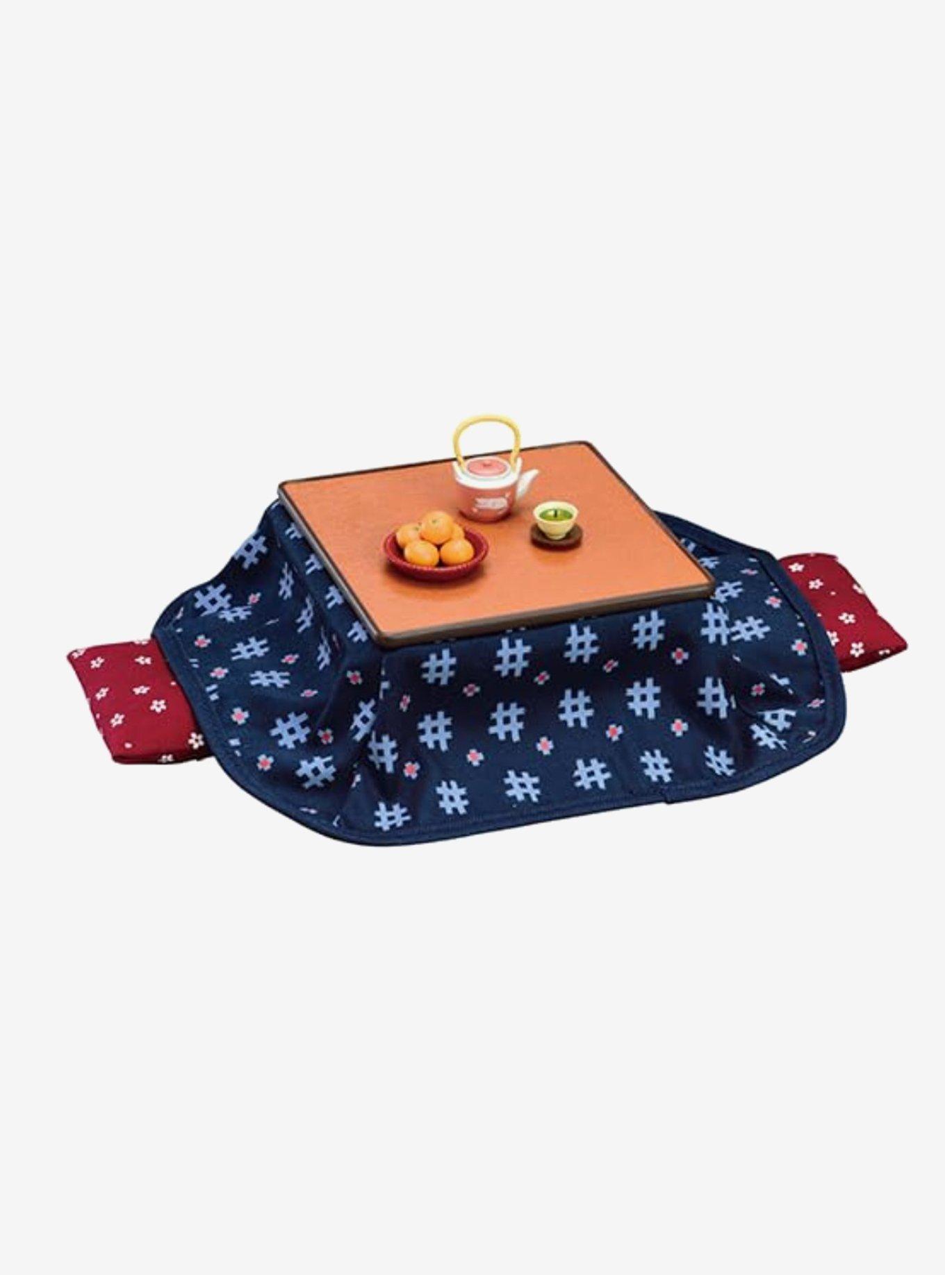 Re-Ment Kotatsu Table Miniature Figure Set, , alternate
