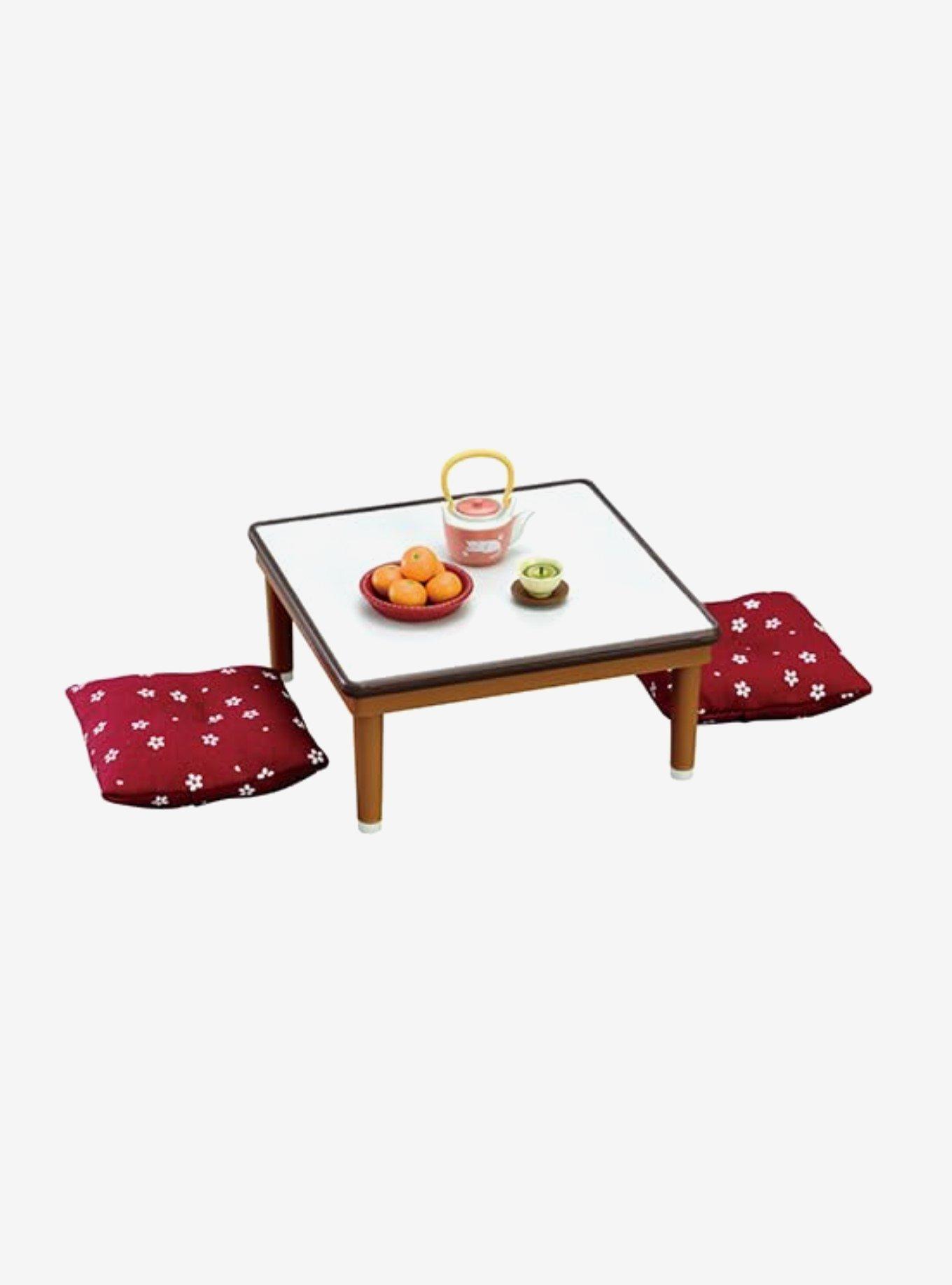 Re-Ment Kotatsu Table Miniature Figure Set, , alternate