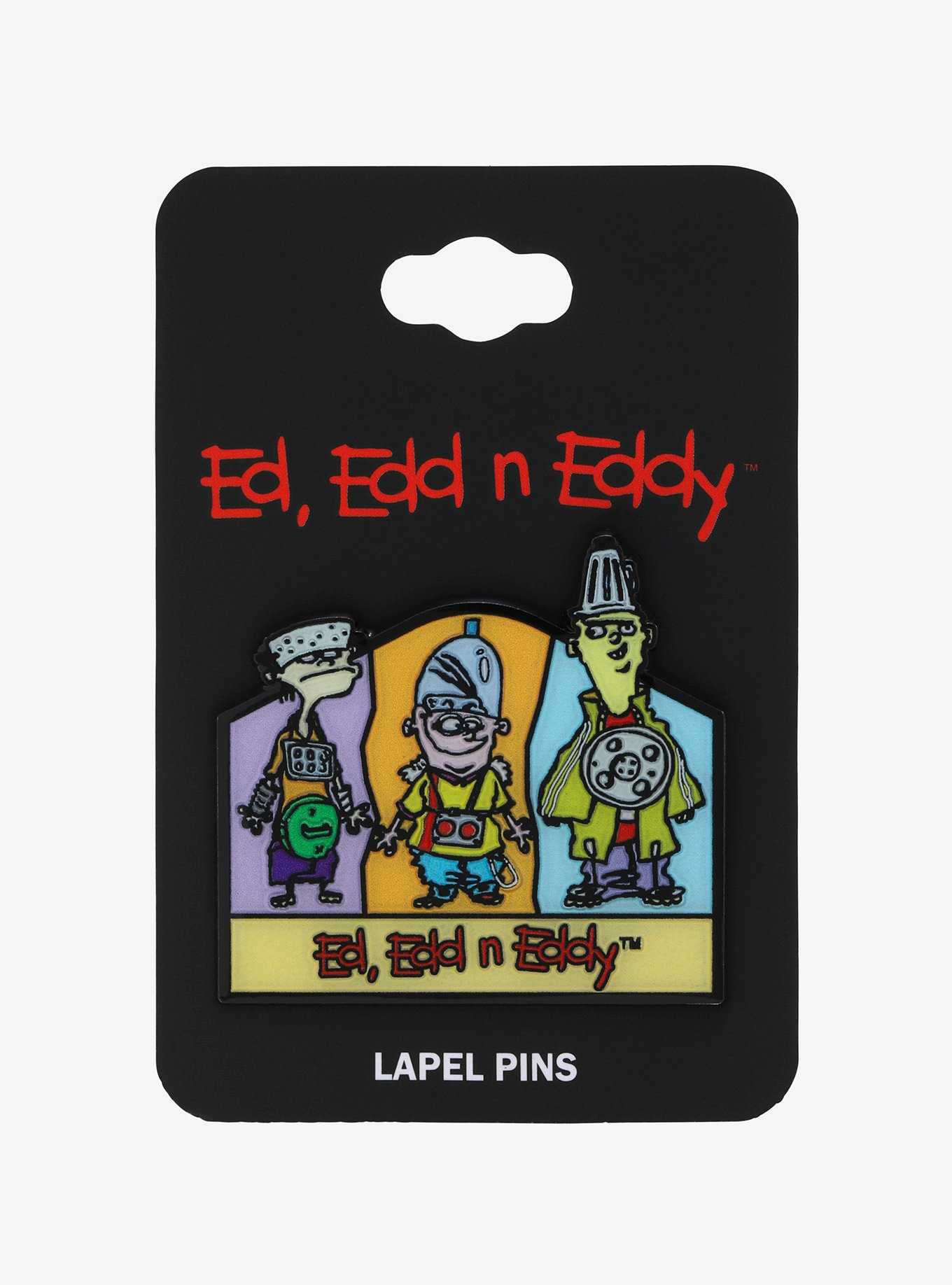 Ed, Edd n Eddy Group Portrait Enamel Pin - BoxLunch Exclusive, , hi-res