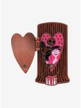 Disney The Nightmare Before Christmas Valentine's Day Door Hinge Enamel Pin - BoxLunch Exclusive, , alternate