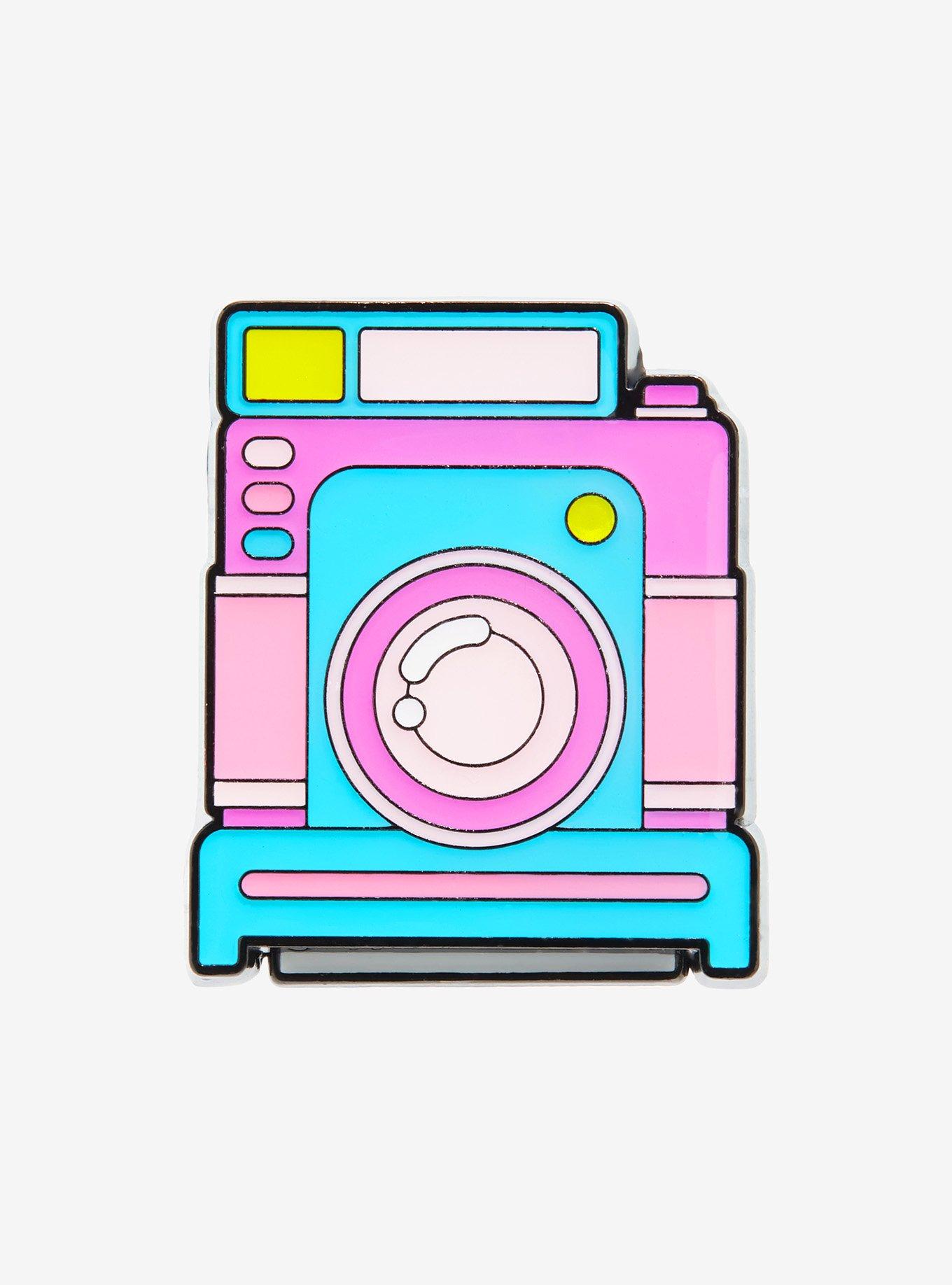 Loungefly Hello Kitty And Friends Retro Camera Sliding Enamel Pin, , hi-res