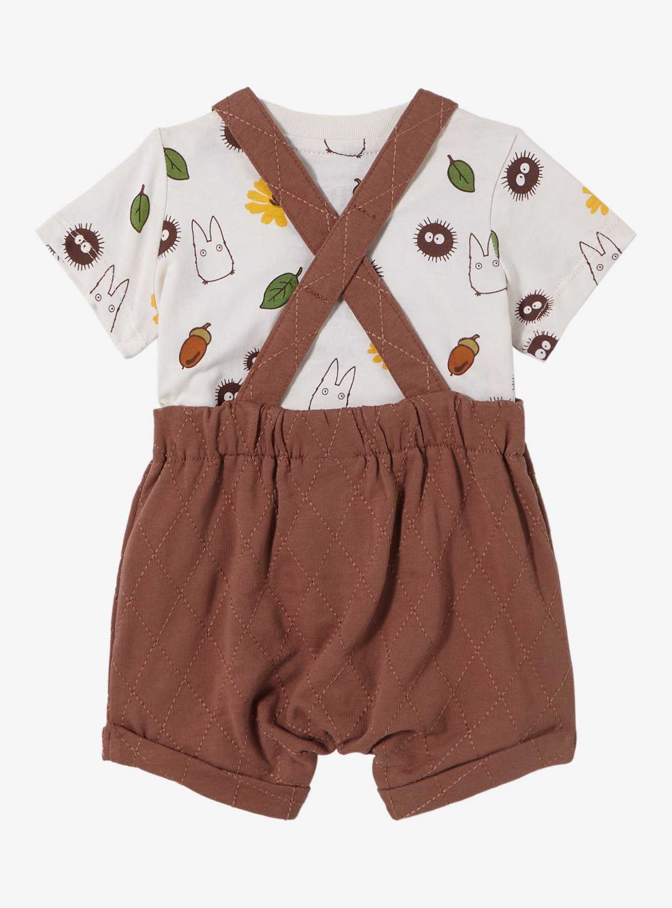 Studio Ghibli My Neighbor Totoro Quilted Infant Overall Set - BoxLunch Exclusive, , hi-res