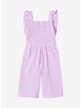 Sanrio My Melody Emo Kyun Gingham Toddler Ruffle Romper - BoxLunch Exclusive, LIGHT PINK, alternate
