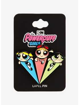 The Powerpuff Girls Flying Trio Enamel Pin, , hi-res