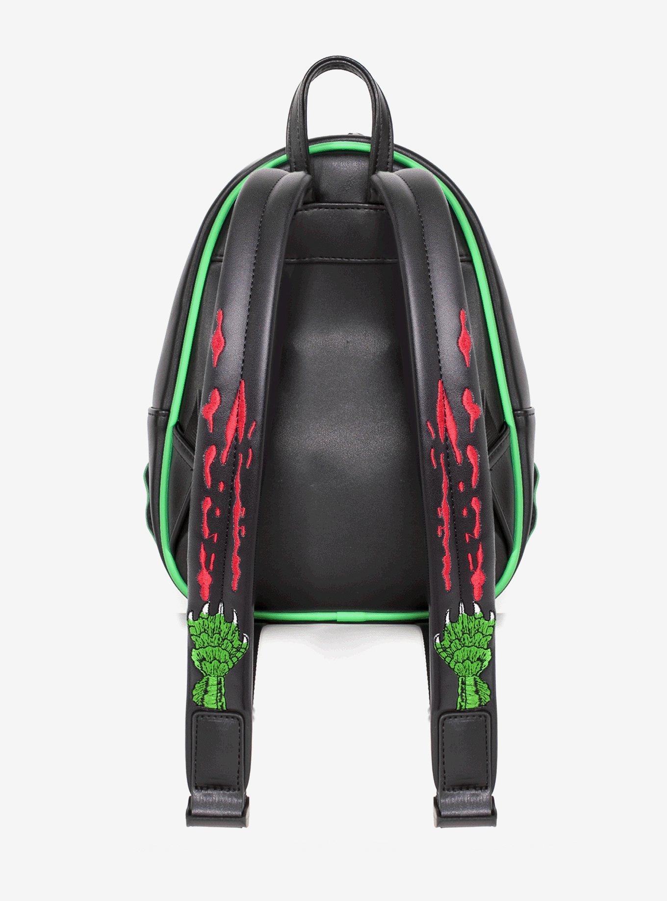Rock Rebel Universal Monsters Creature From The Black Lagoon Head Mini Backpack, , alternate