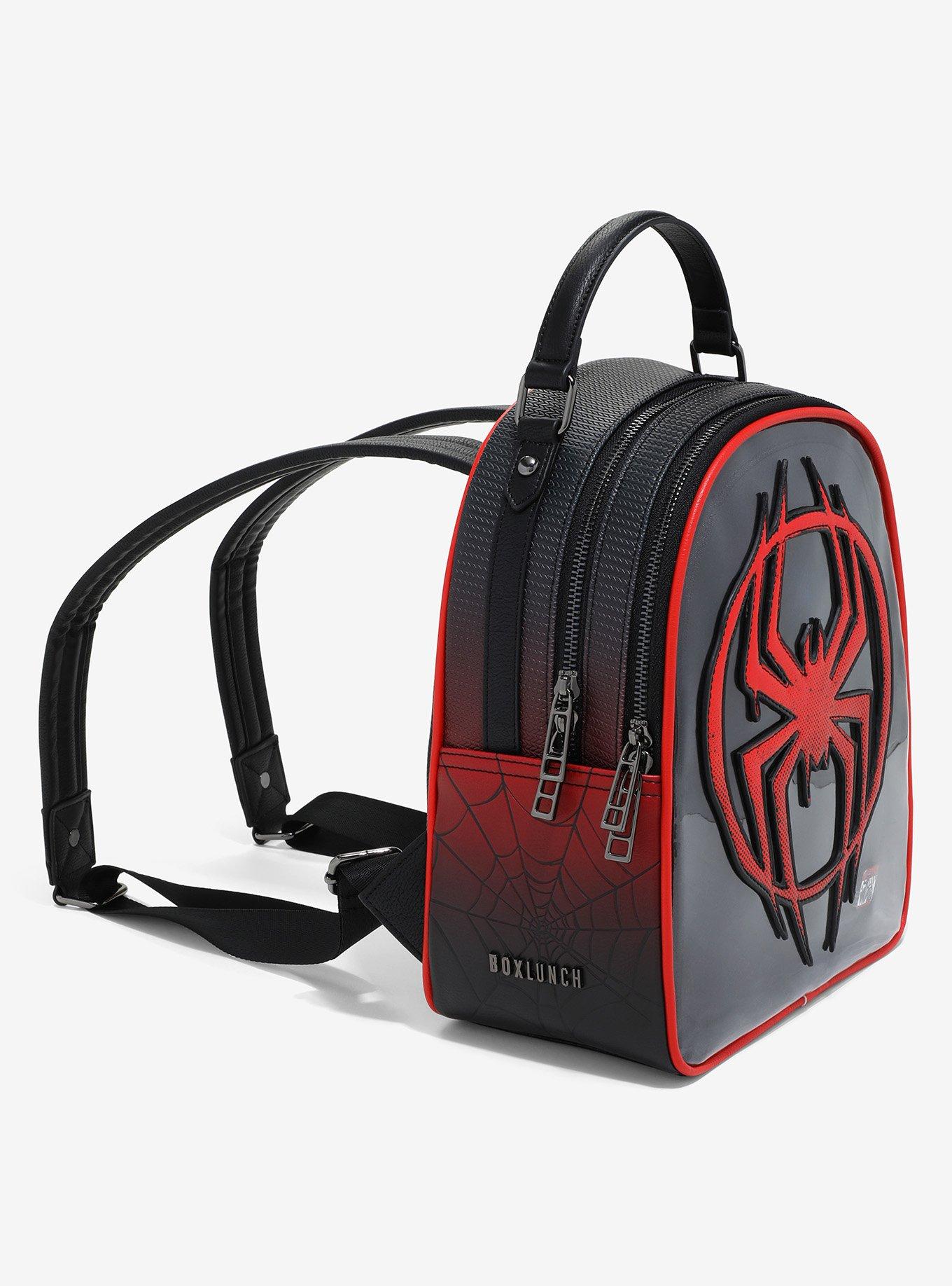 Marvel Spider-Man Miles Morales Logo Mini Backpack - BoxLunch Exclusive, , alternate