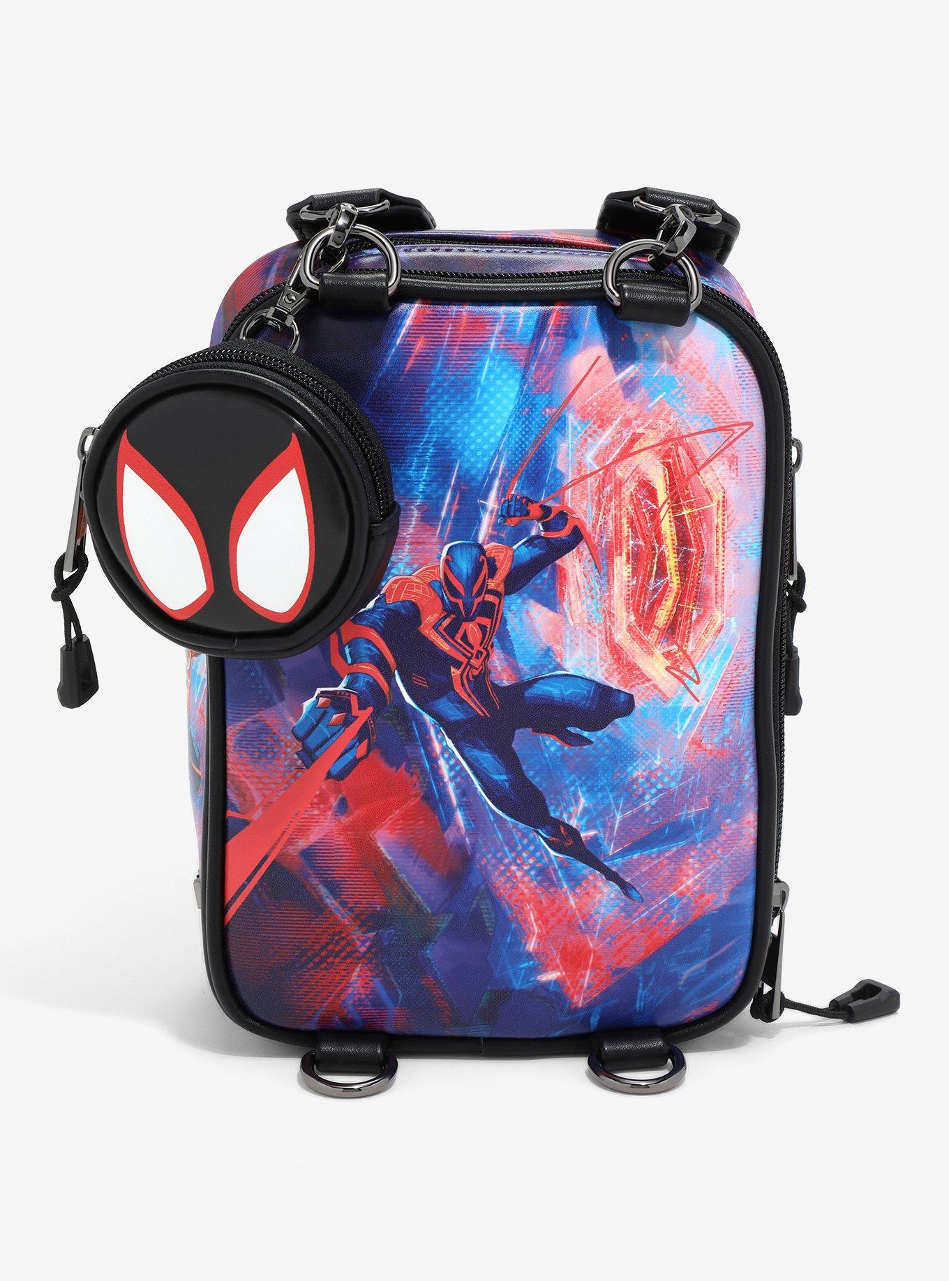 Marvel Spider-Man: Across the Spider-Verse Miles Morales Crossbody Bag - BoxLunch Exclusive, , alternate