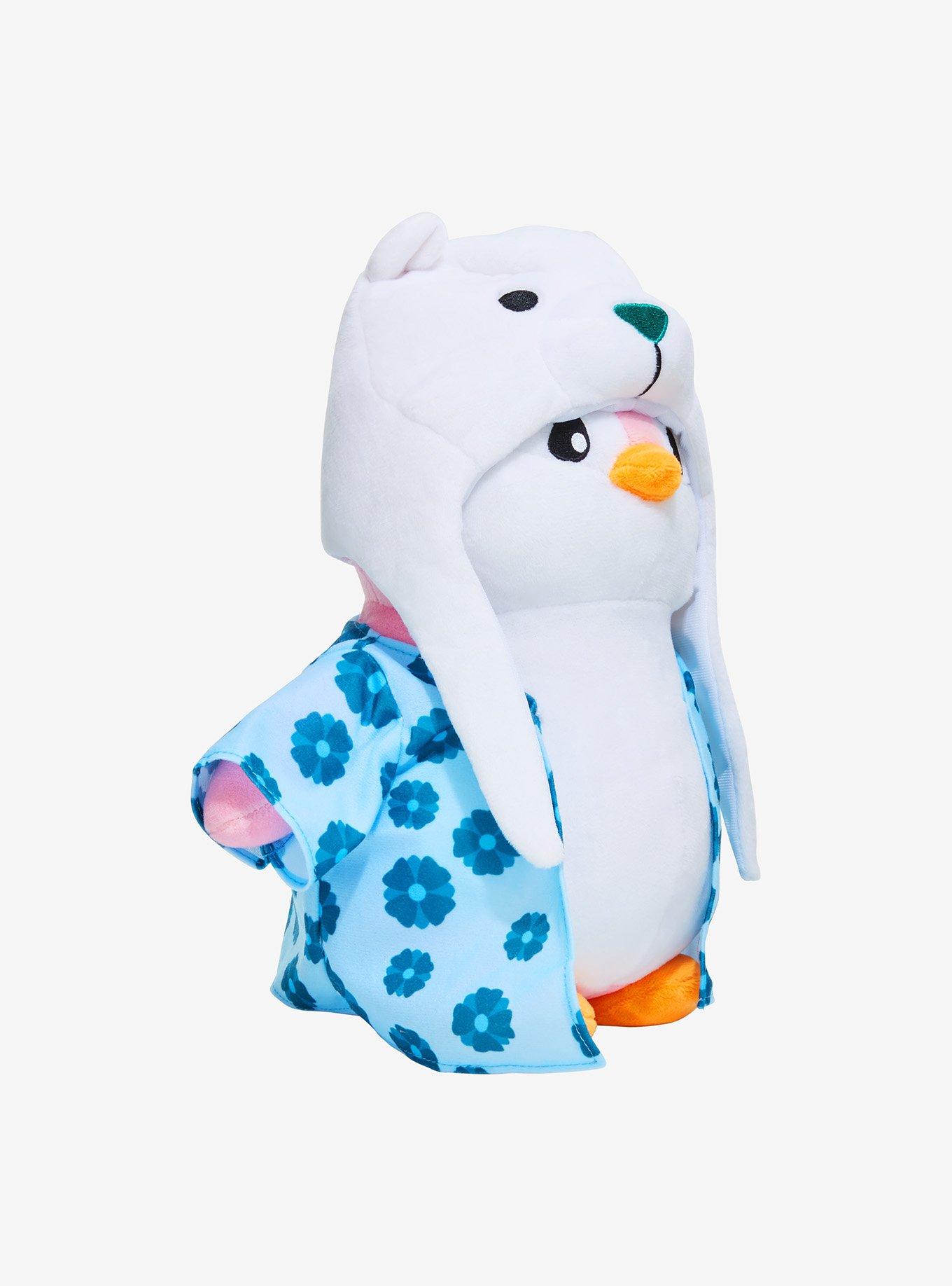 Pudgy Penguins Polar Bear Hat Huggable Plush, , alternate
