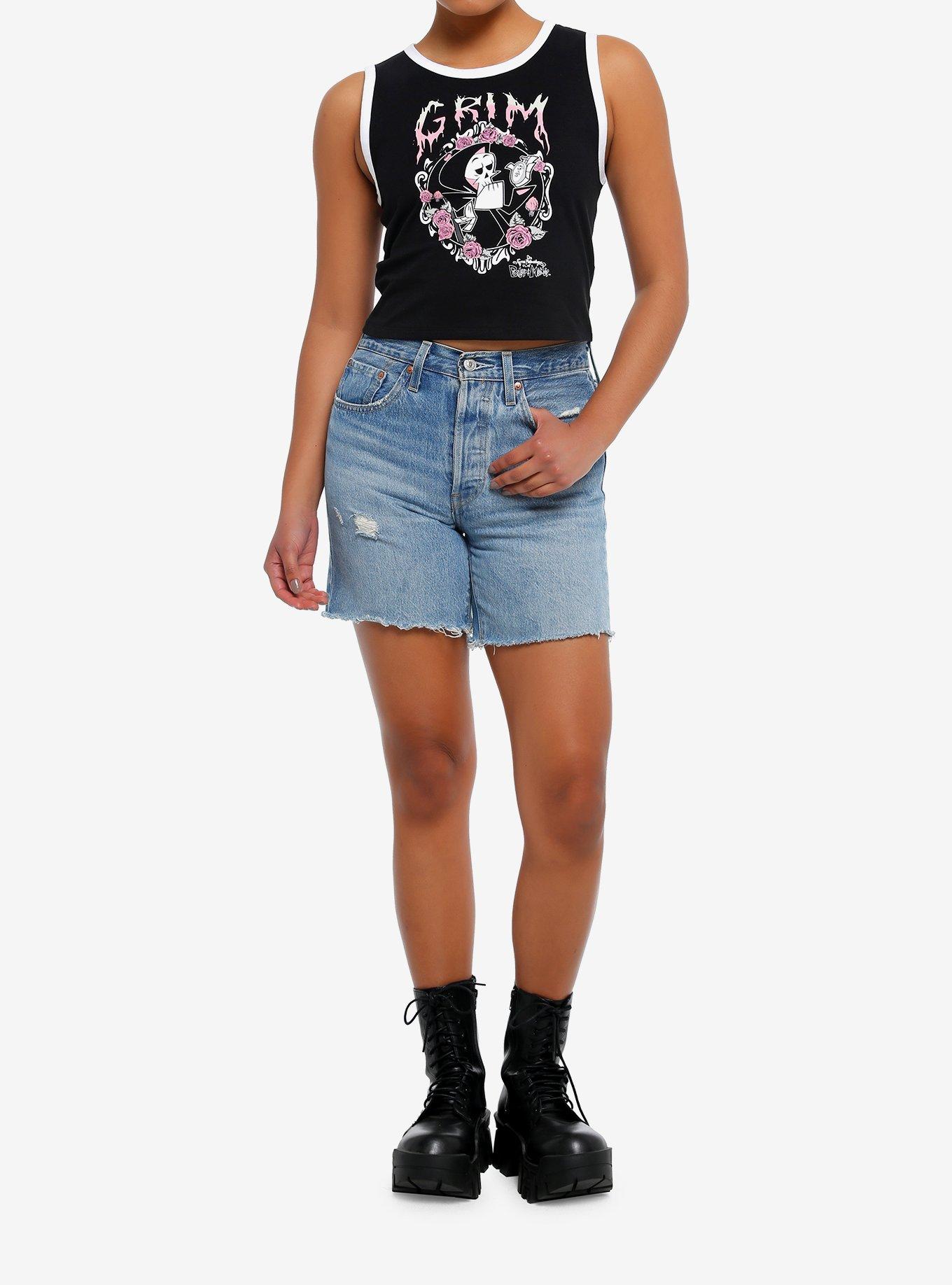 The Grim Adventures Of Billy & Mandy Grim Roses Girls Tank Top, , hi-res