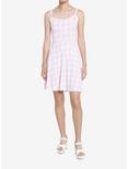 Pastel Pink Gingham Mini Dress, MULTI, alternate