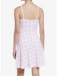 Pastel Pink Gingham Mini Dress, MULTI, alternate