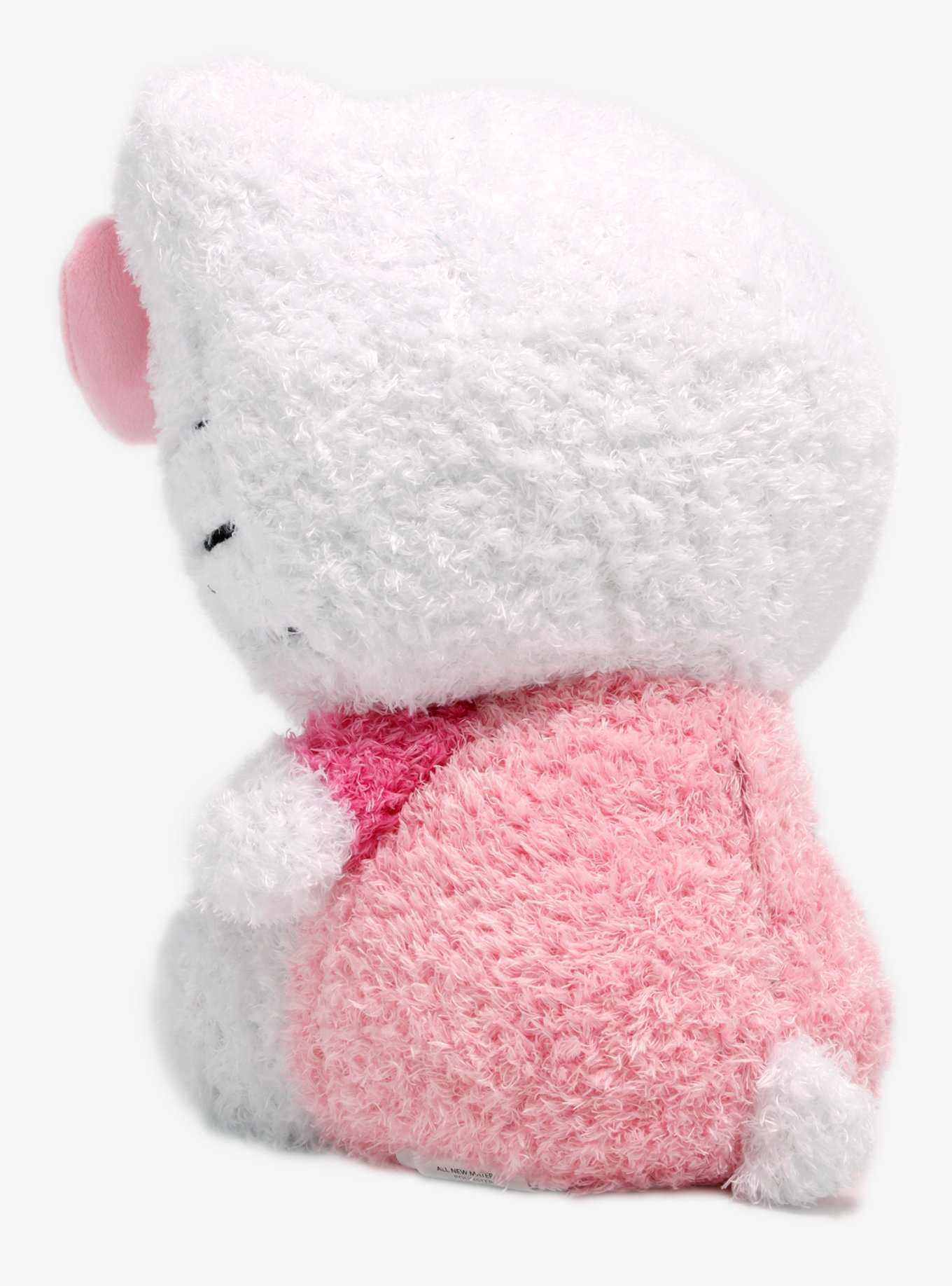 Hello Kitty Fuzzy Weighted Plush, , hi-res