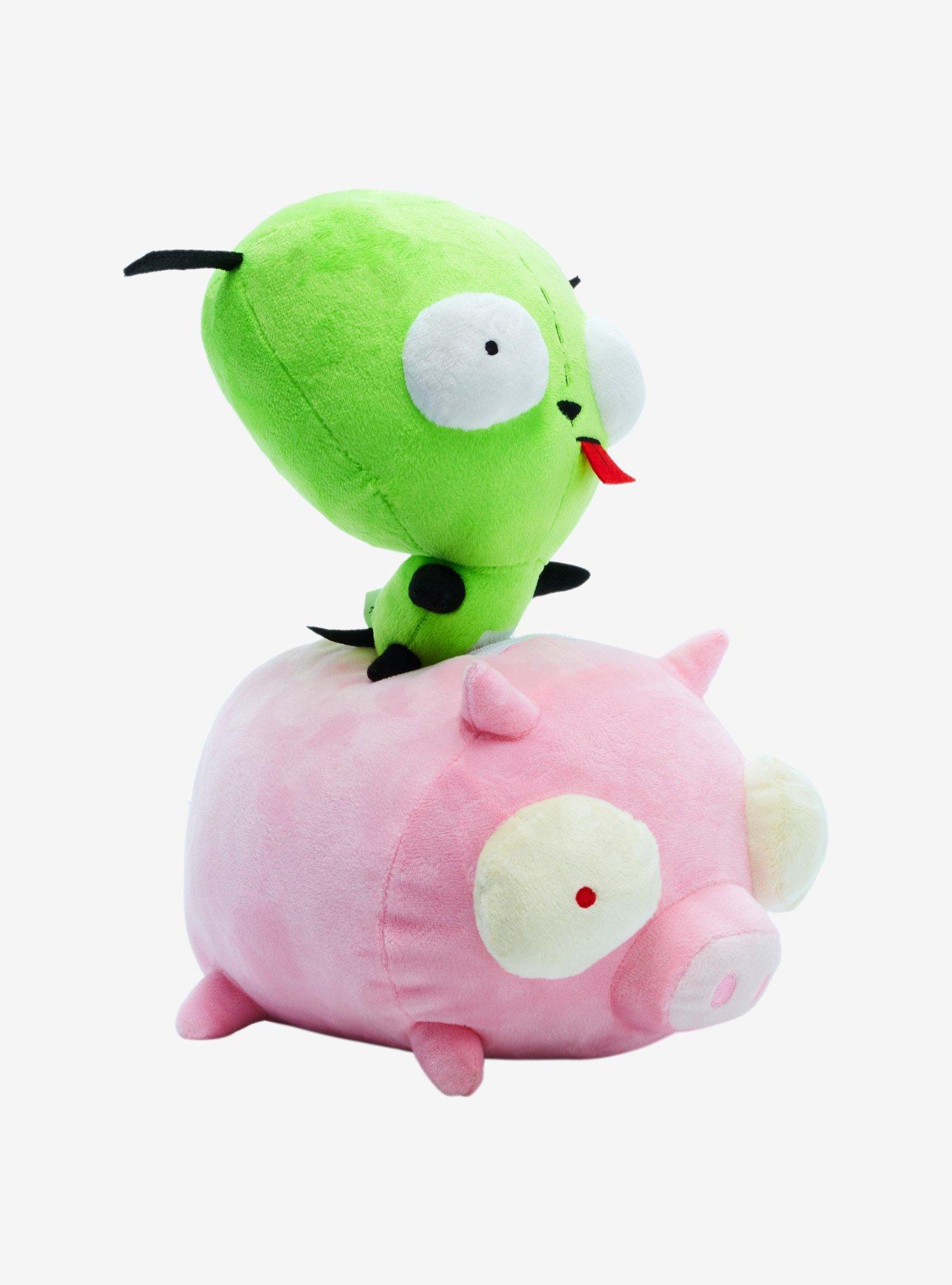 Invader Zim GIR Riding Pig Plush, , alternate