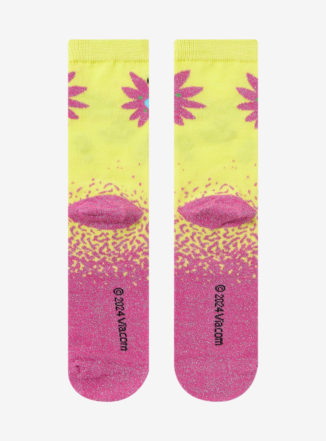 SpongeBob SquarePants Disguise Glitter Crew Socks, , hi-res