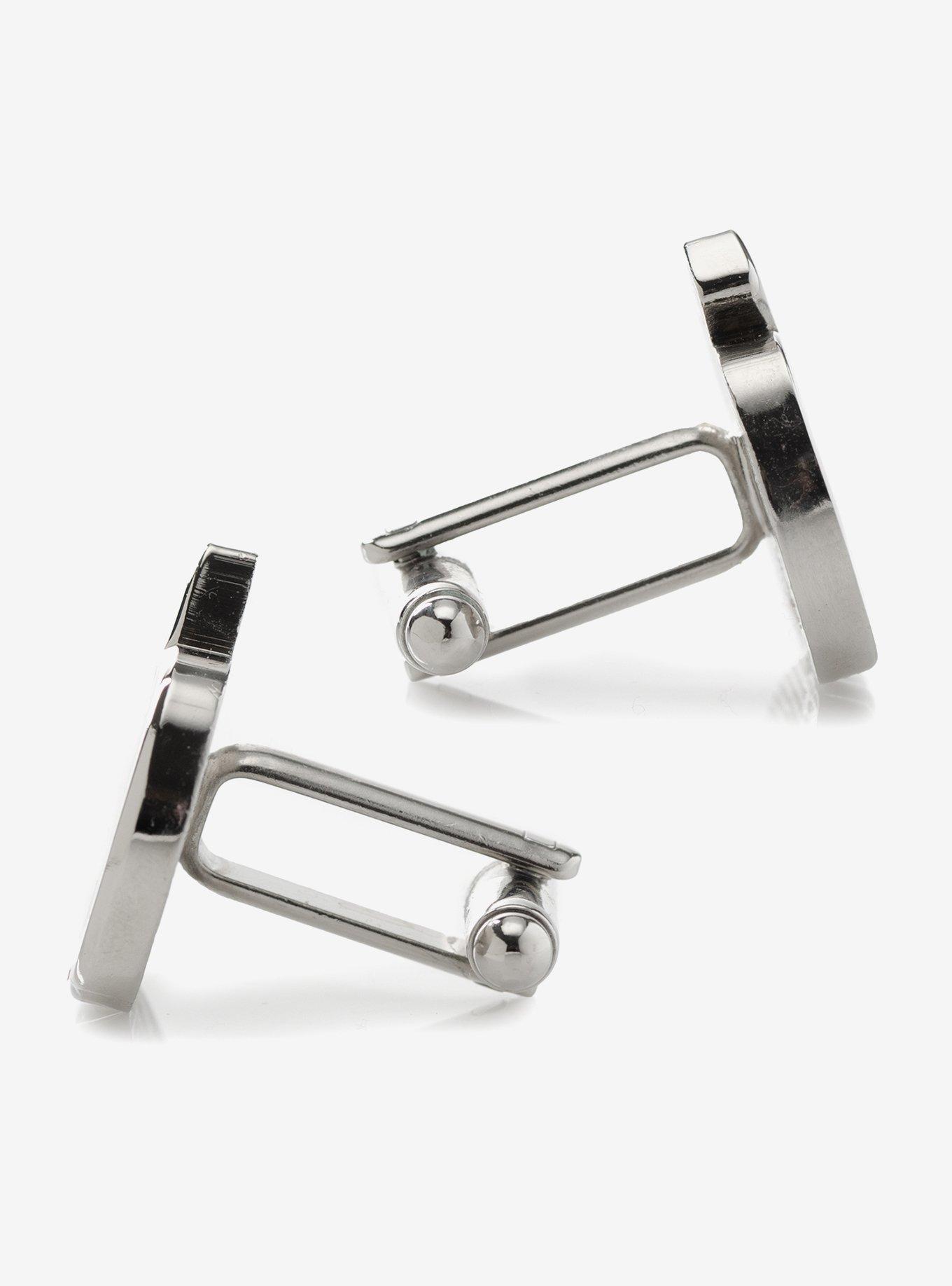 Pumpkin Enamel Cufflinks, , alternate