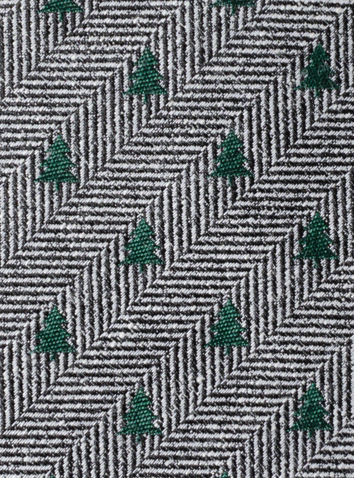 Tree Herringbone Tie, , alternate