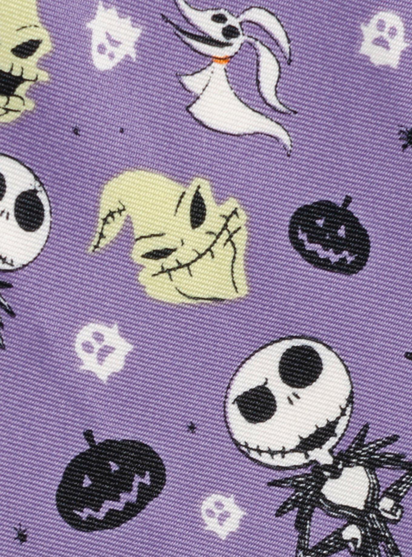 Disney Nightmare Before Christmas Purple Tie, , alternate