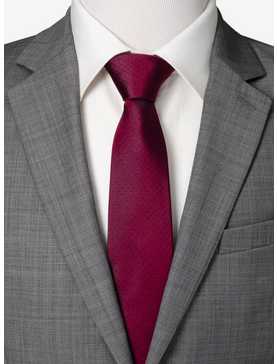 Red Pin Dot Silk Tie, , hi-res