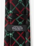 Star Wars Rebel Red Green Plaid Tie, , alternate