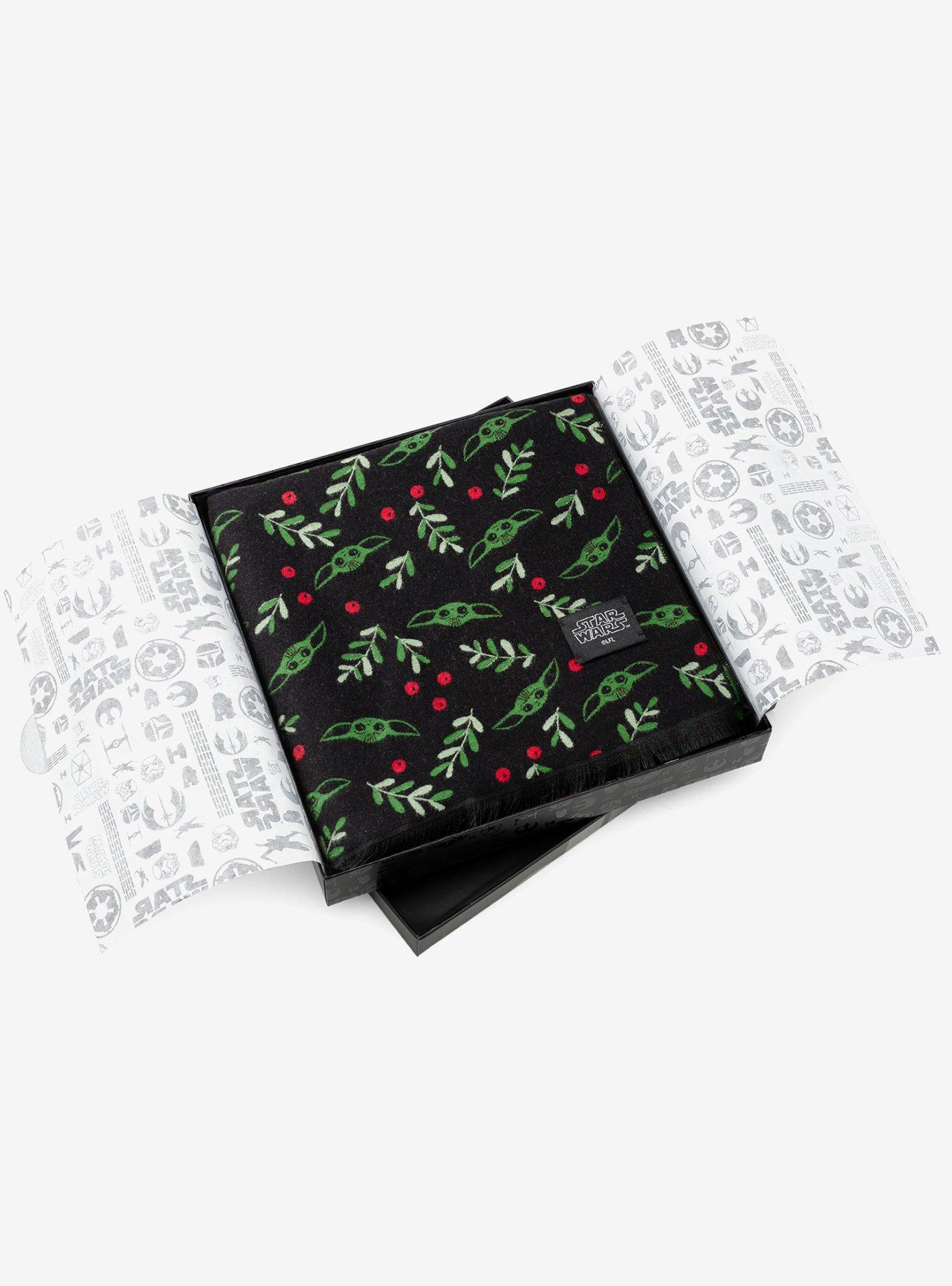 Star Wars The Mandalorian Grogu Black Scarf, , alternate