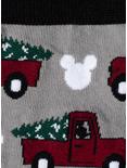 Disney Mickey Mouse Truck Grey Crew Socks, , alternate