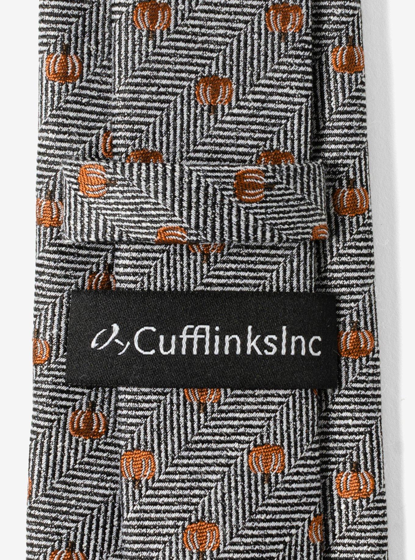 Pumpkin Herringbone Tie