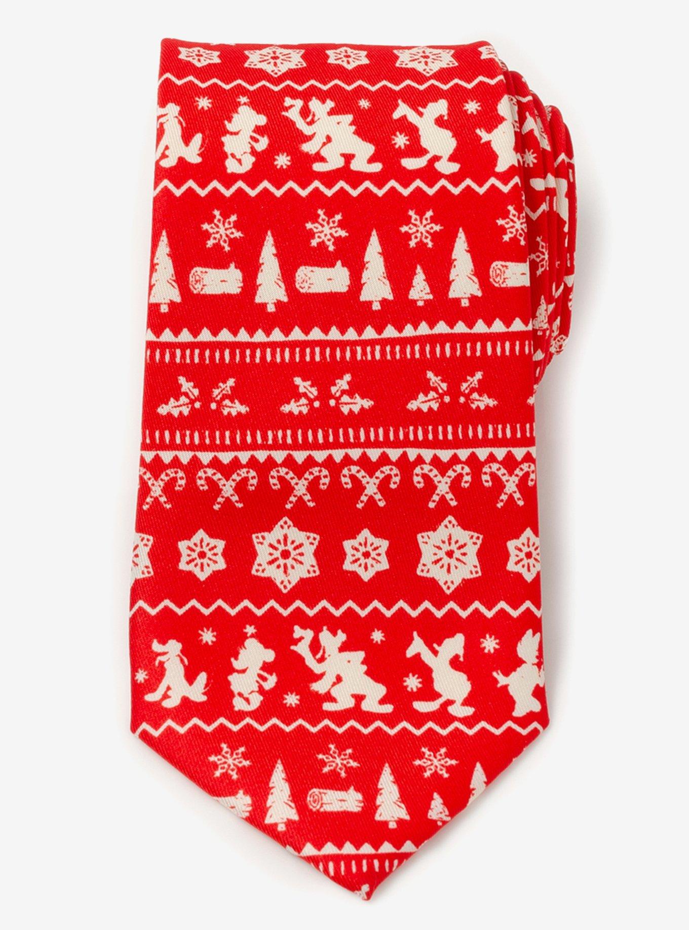 Disney Mickey & Friends Red Tie, , alternate