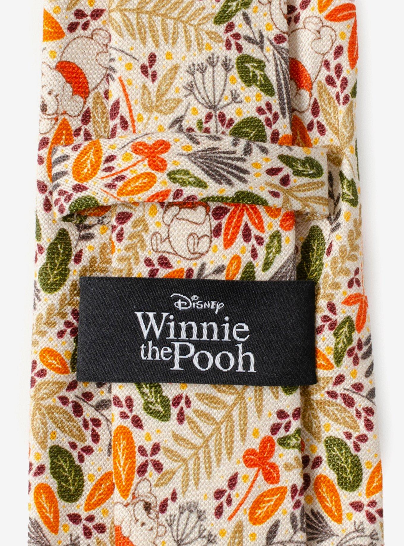 Disney Winnie The Pooh Tan Patterned Tie, , alternate