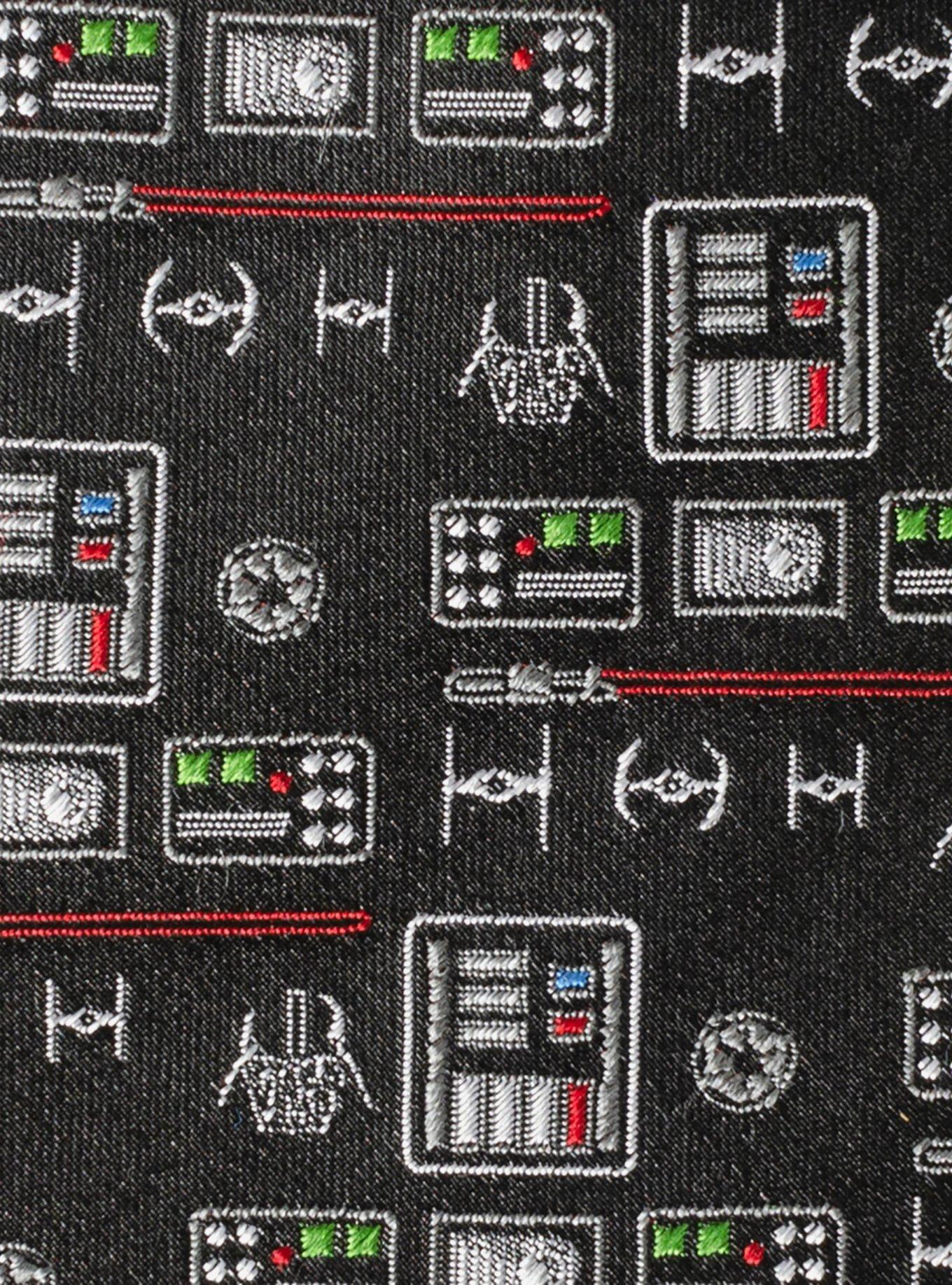 Star Wars Vader Chest Plate Patterned Tie