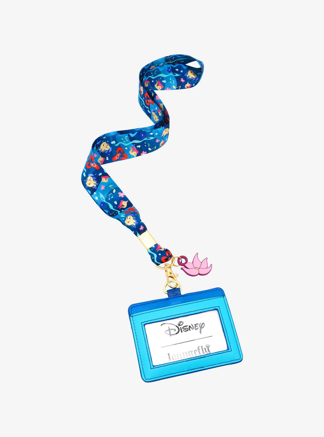 Loungefly Disney The Little Mermaid Lanyard With Cardholder, , hi-res