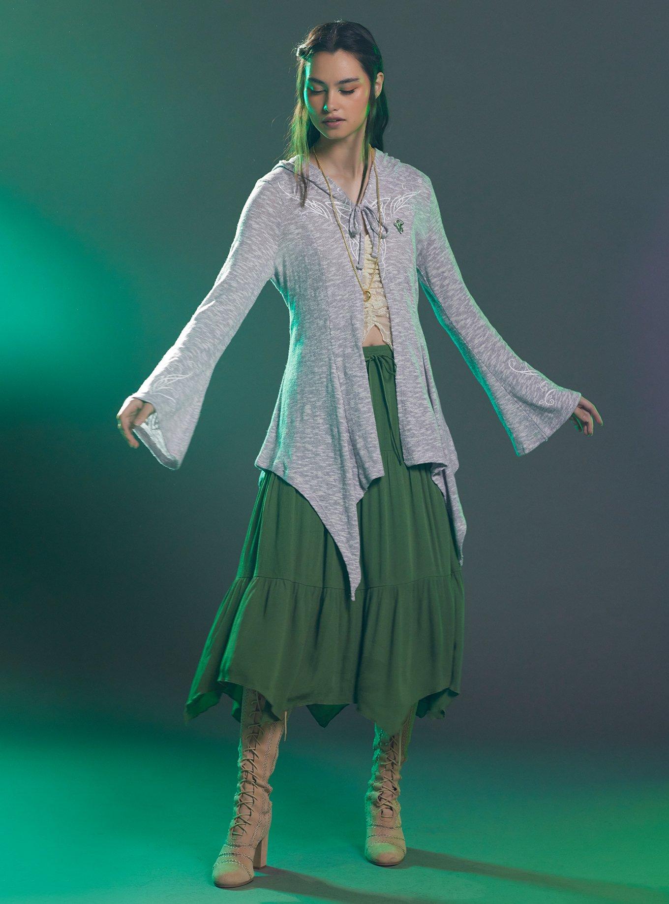 The Lord Of Rings Arwen Evenstar Girls Hanky Hem Cardigan