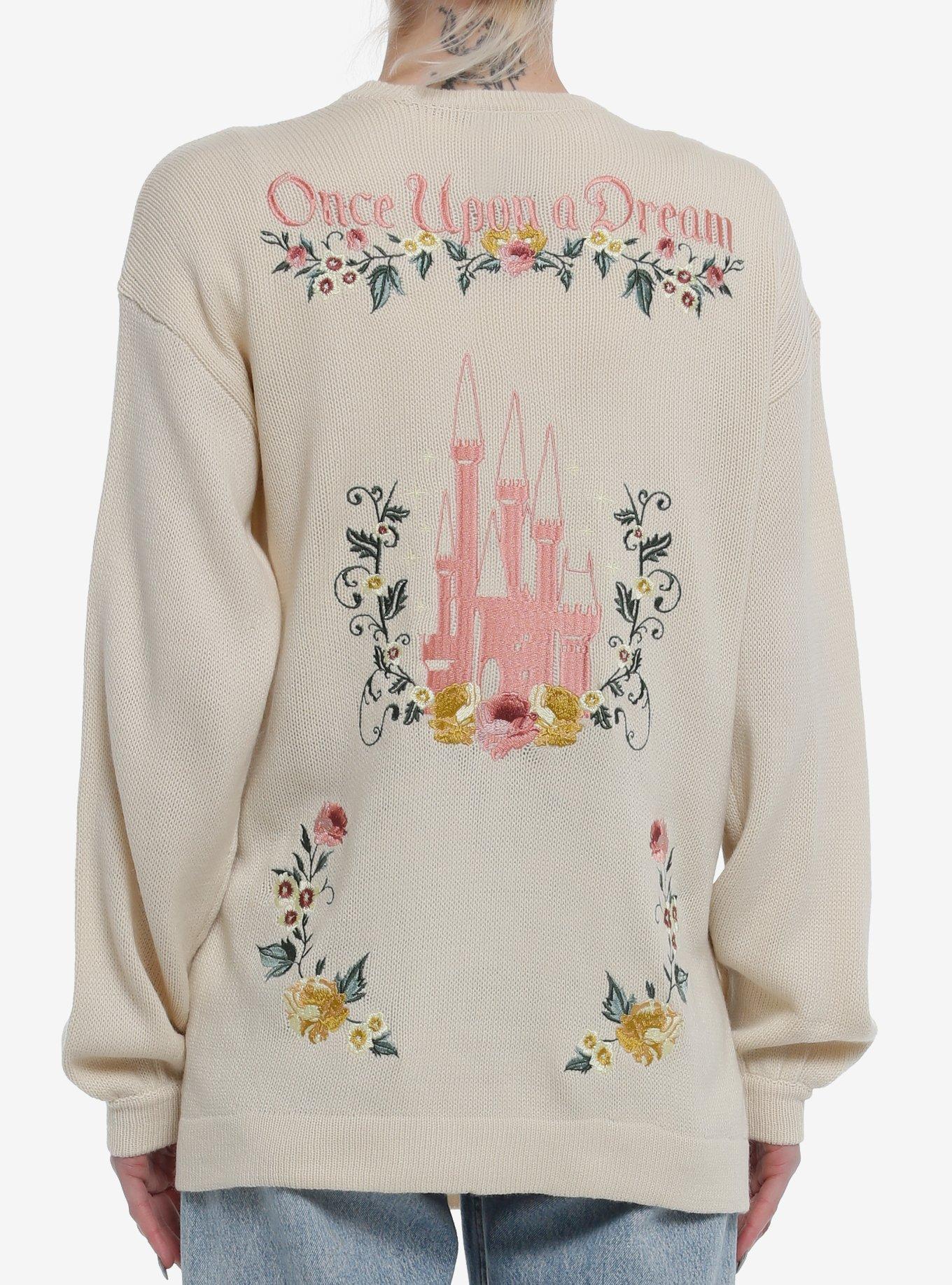 Disney Sleeping Beauty Dream Castle Girls Open Cardigan, , hi-res