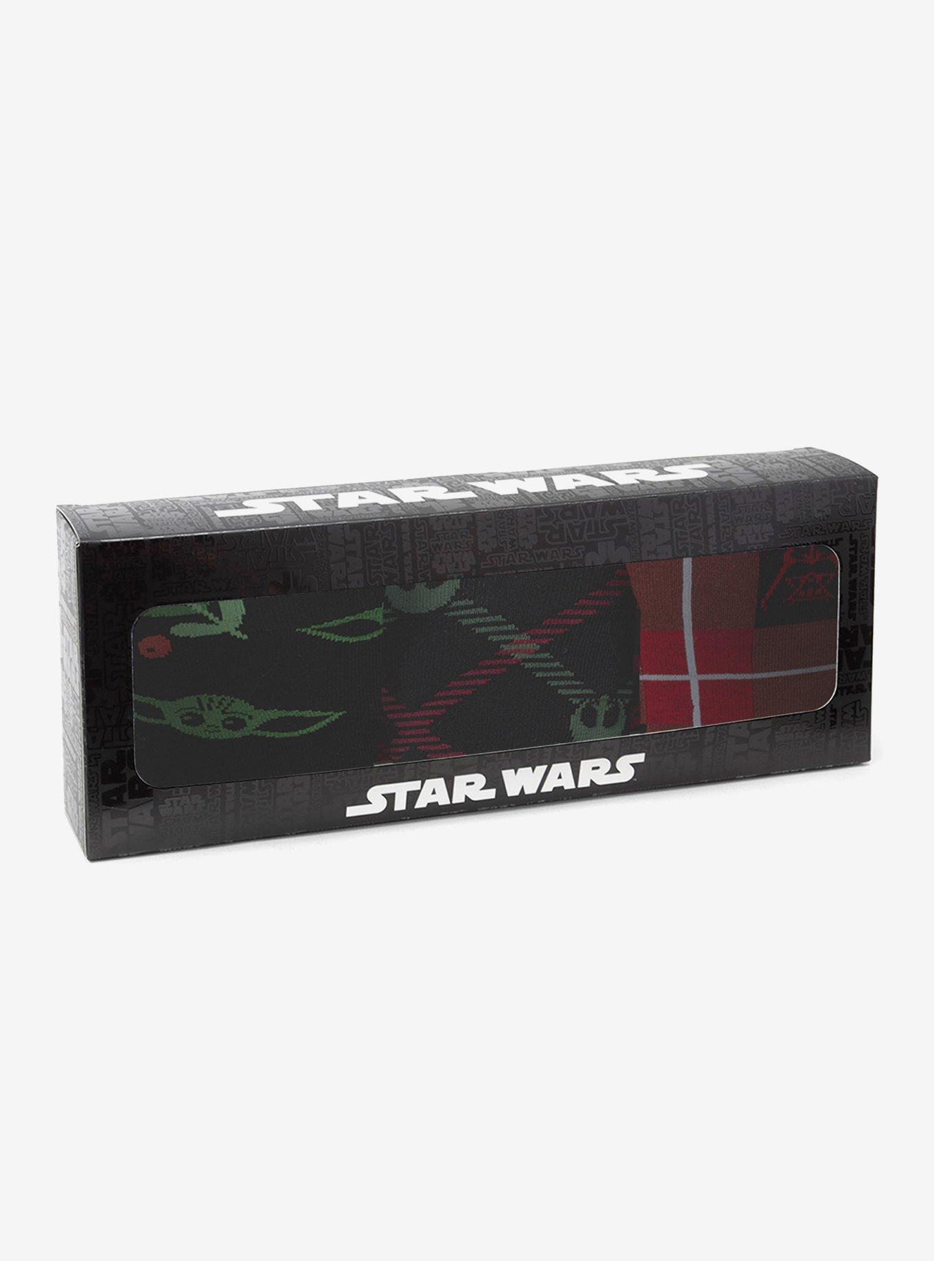 Star Wars Holiday Crew Socks 3-Pack Set, , alternate