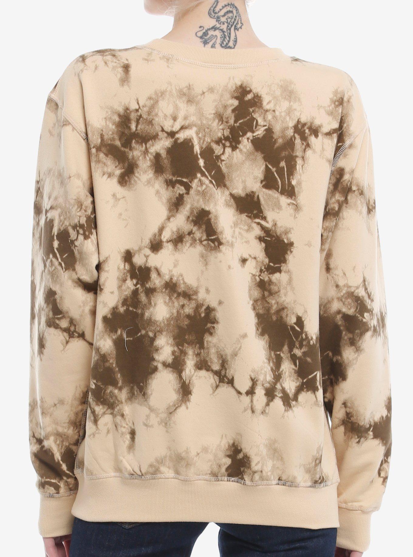 Yellowstone Brown Tie-Dye Sweatshirt, BROWN, alternate