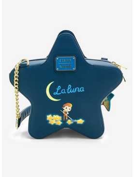 Loungefly Disney Pixar La Luna Stars Figural Glow-in-the-Dark Light-Up Crossbody Bag, , hi-res