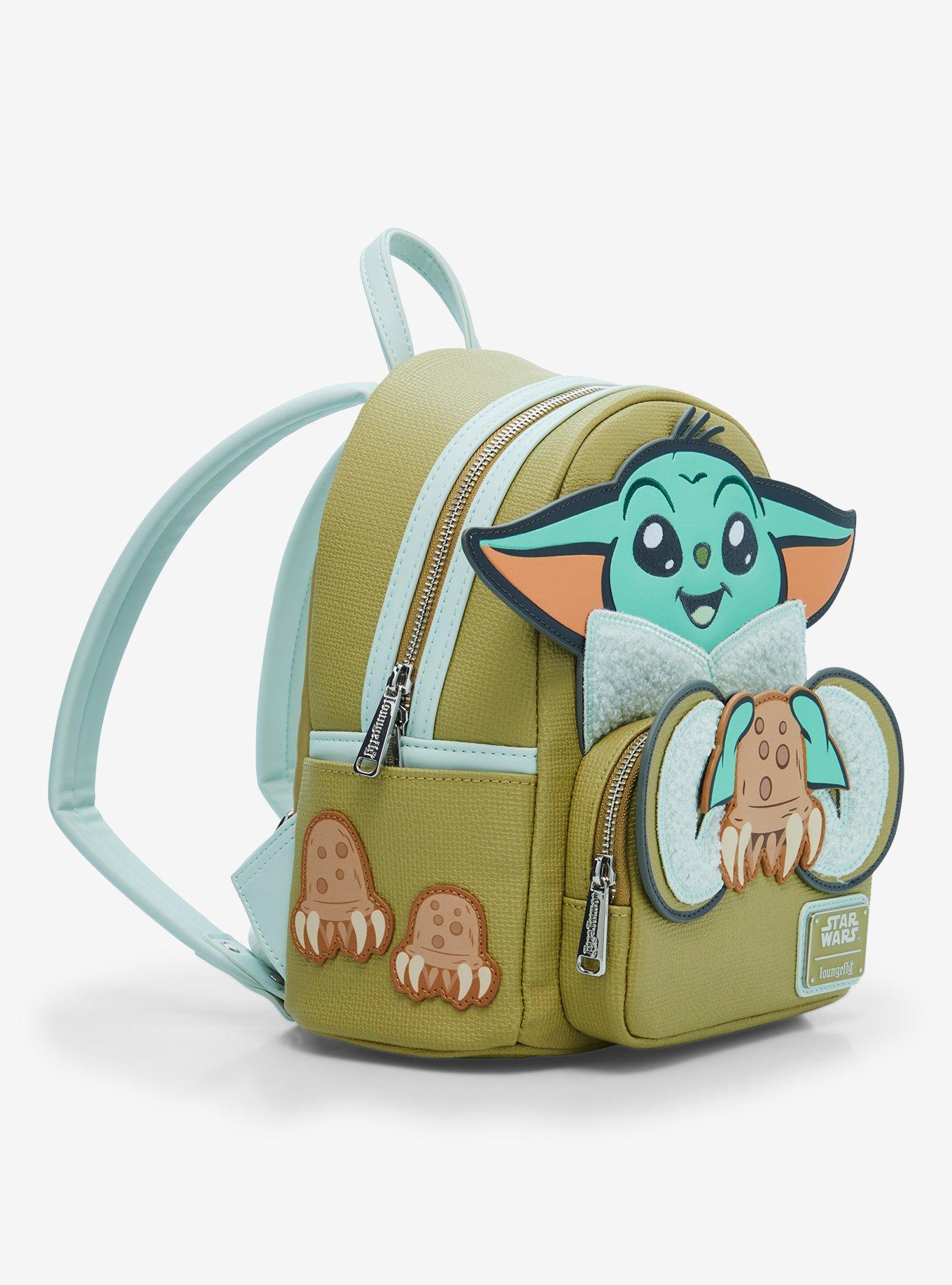 Loungefly Star Wars The Mandalorian Grogu Crab Mini Backpack, , alternate