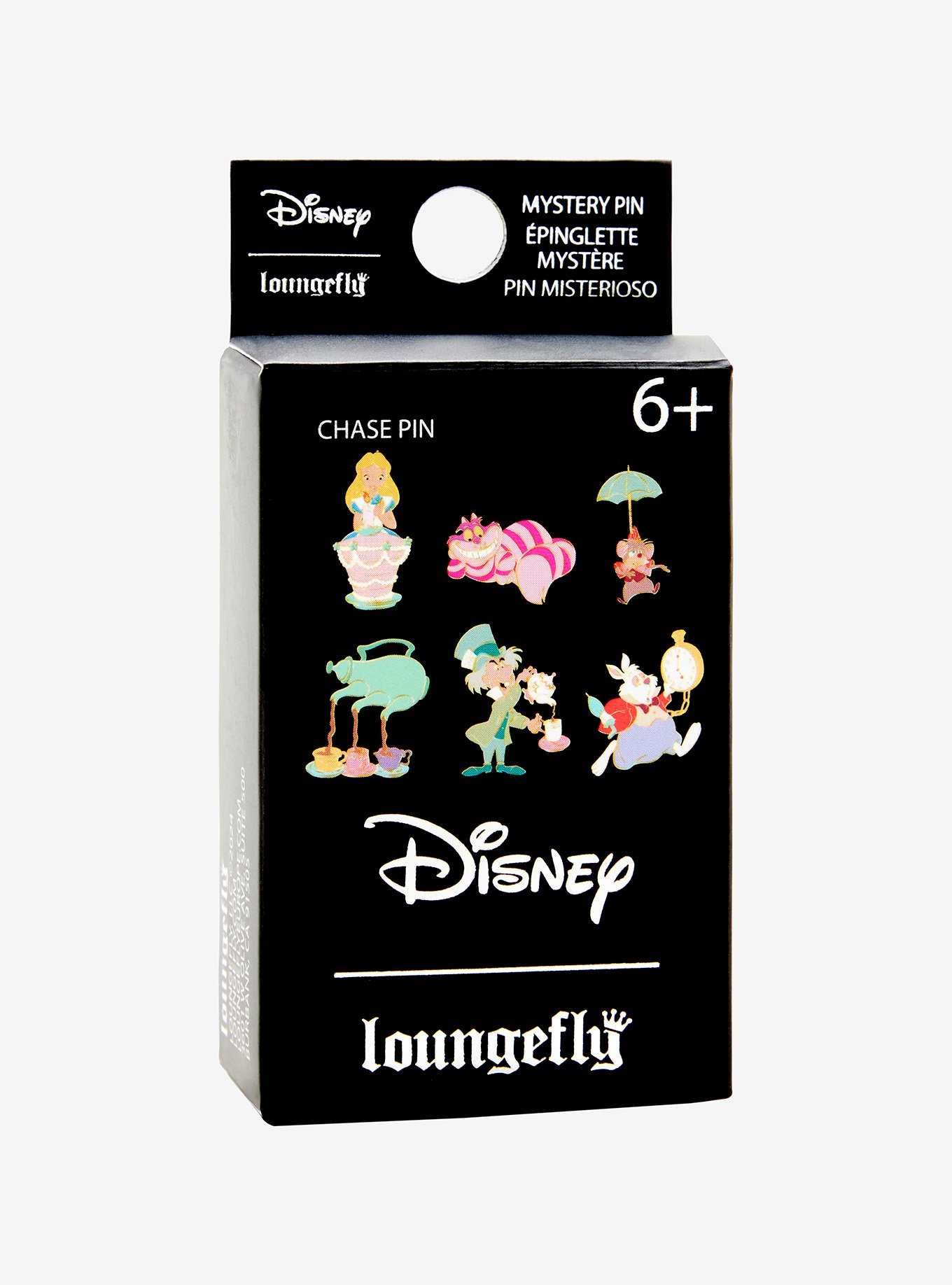 Loungefly Disney Alice in Wonderland Characters Blind Box Enamel Pin, , hi-res