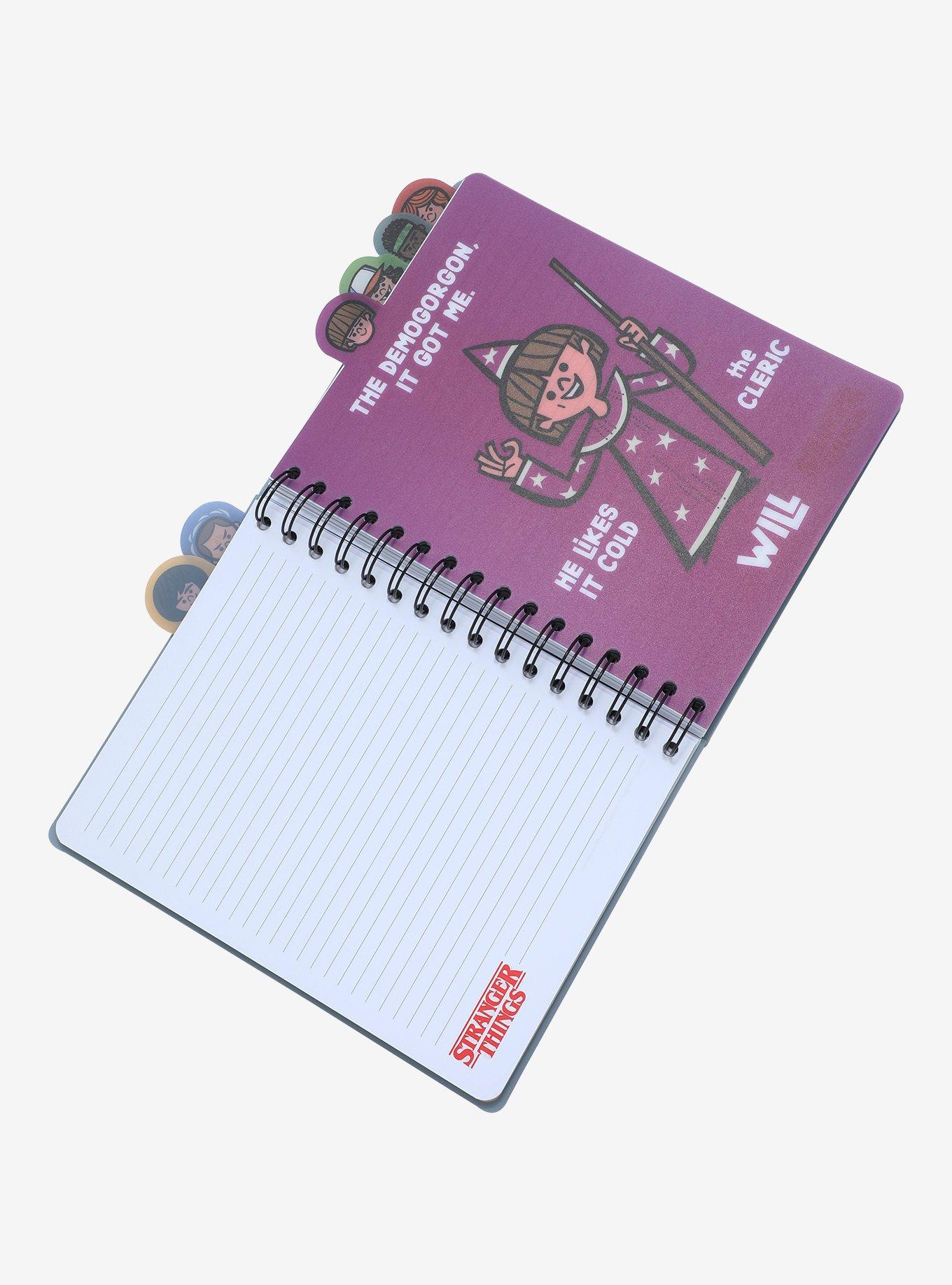 Stranger Things Chibi Characters Tab Journal, , alternate