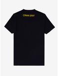 Conan Gray Never Ending Song Text Boyfriend Fit Girls T-Shirt, BLACK, alternate